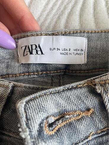 Zara jean pantolon