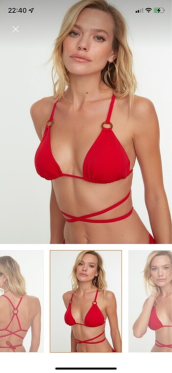 bikini üstü