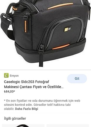 Fotoğraf makinesi çantası 