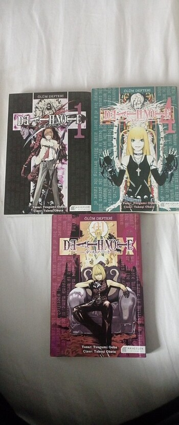 Death Note 1-4-8 Manga