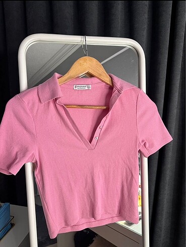 Stradivarius polo yaka üst