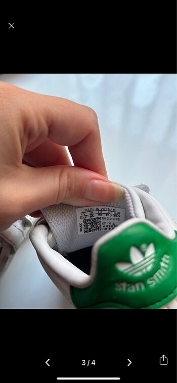 23 Beden Erkek bebek Adidas spor ayakkabı