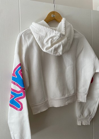 Beyaz Renkli Baskılı Kadın eşofman takımı - Görsel 3