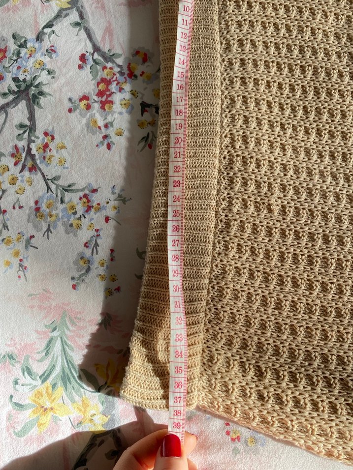 Bej Uzun Örgü Kadın Etek - Görsel 5