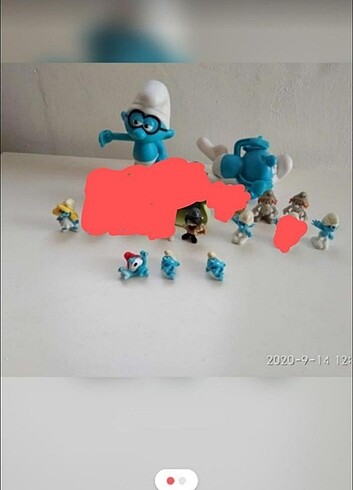 Şirinler Figür Oyuncaklar