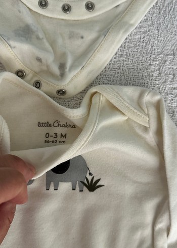 Chakra Uzun Kollu Pamuklu Erkek Bebek Body - Görsel 2