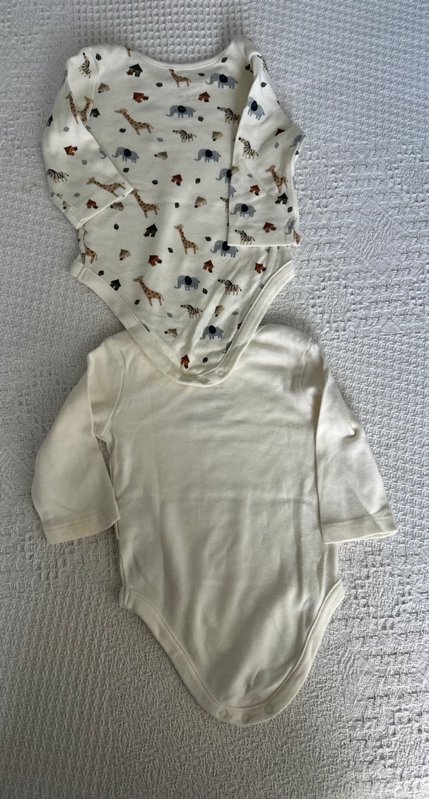 Chakra Uzun Kollu Pamuklu Erkek Bebek Body - Görsel 3