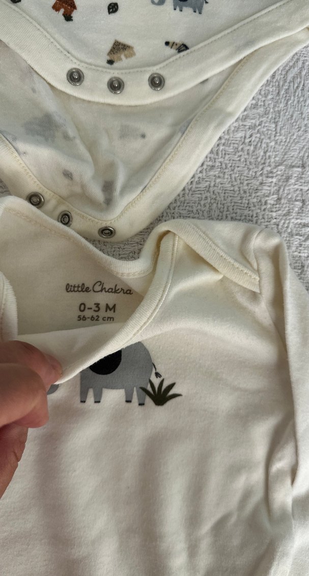 Chakra Uzun Kollu Pamuklu Erkek Bebek Body - Görsel 2