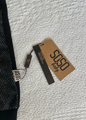 Siyah Fermuarlı Erkek Bebek Tulum - Görsel 3