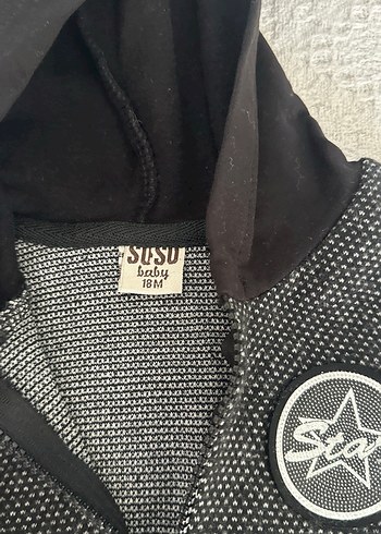 Siyah Fermuarlı Erkek Bebek Tulum - Görsel 2