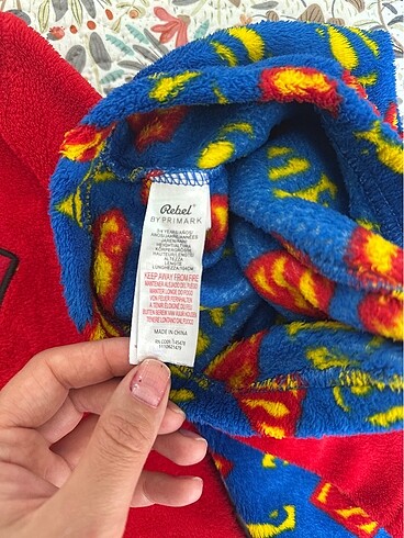 4 Yaş Beden Superman pijama