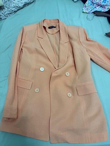 38 Beden turuncu Renk Blazer
