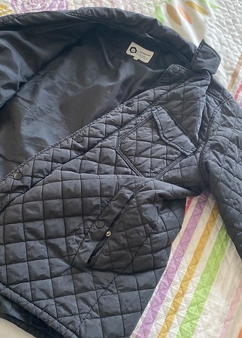 Düğmeli Siyah Erkek Kapitone Ceket - Görsel 5