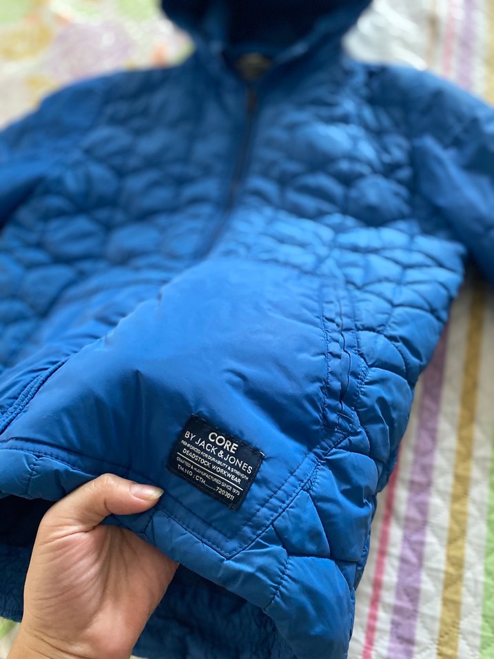 Kapüşonlu erkek mont - Görsel 3