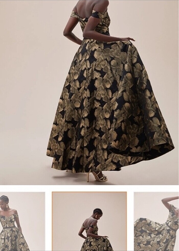 Oleg cassini elbise - Görsel 5