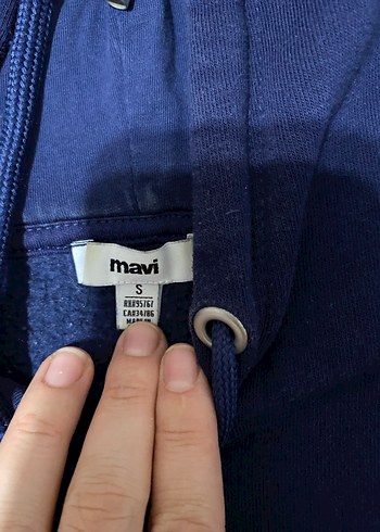 Mavi sweatshirt - Görsel 2