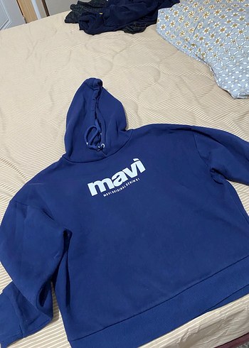 Mavi sweatshirt - Görsel 3