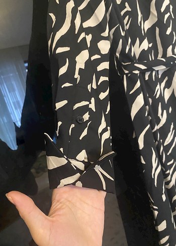 Siyah Uzun Elbise - Görsel 7