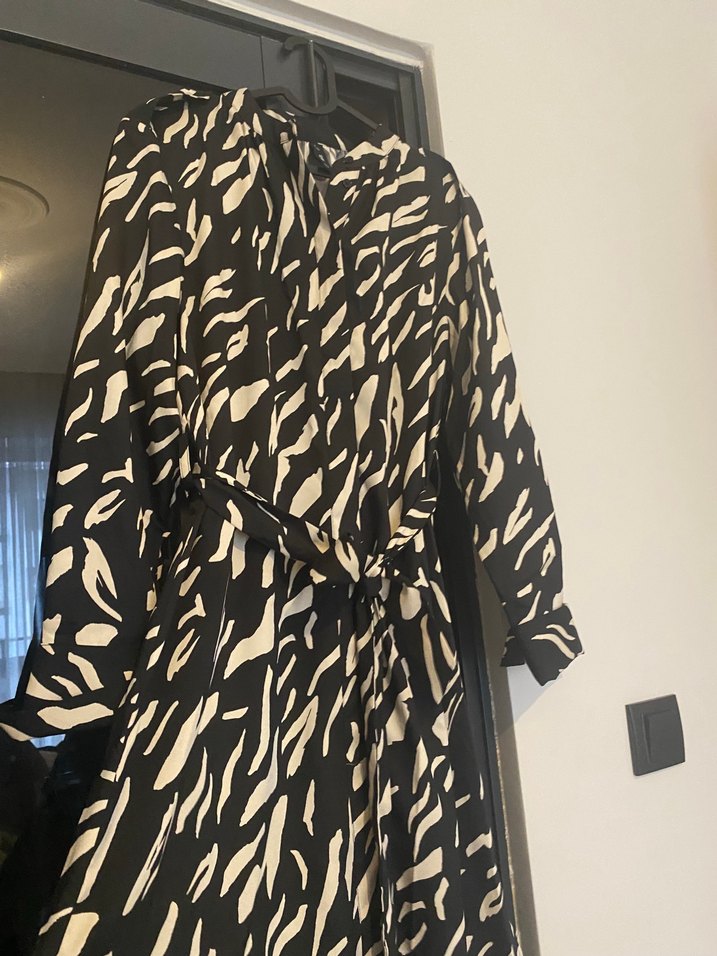 Siyah Uzun Elbise - Görsel 4