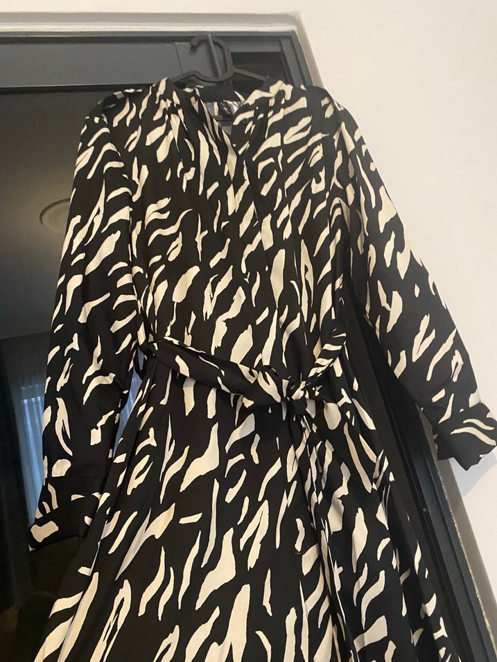 Siyah Uzun Elbise - Görsel 5