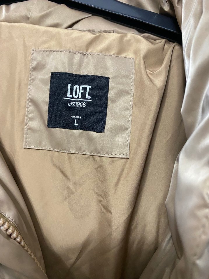 Bej Kapüşonlu Kadın Şişme Yelek - Görsel 2