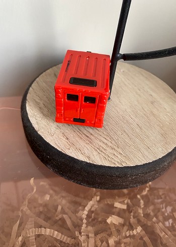 Kırmızı Oyuncak İtfaiye Aracı - Görsel 3