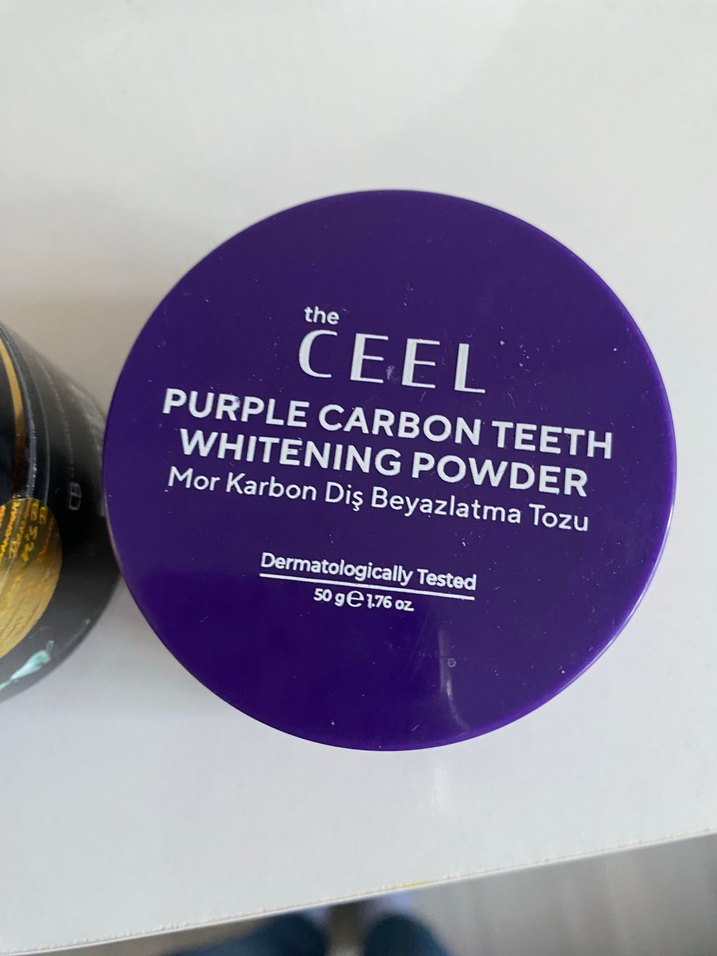 CEEL mor karbon beyazlatıcı diş tozu - Görsel 4