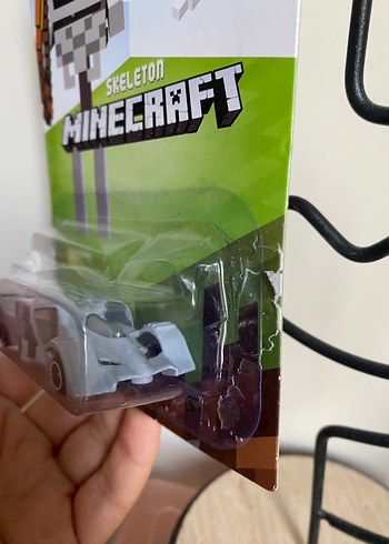 Minecraft Skeleton Gri Oyuncak Araba - Görsel 4