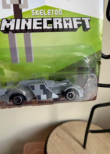 Minecraft Skeleton Gri Oyuncak Araba - Görsel 2