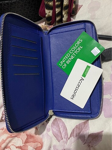 Benetton cüzdan çanta - Görsel 2