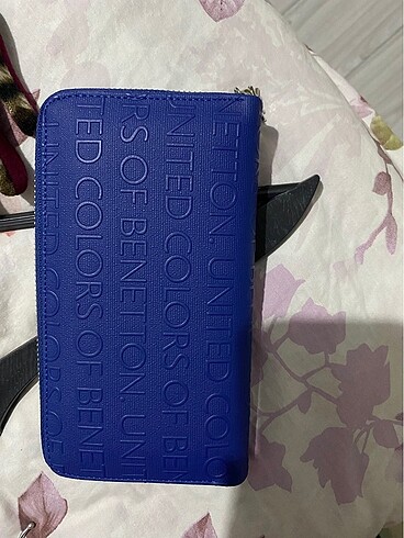 Benetton cüzdan çanta - Görsel 6