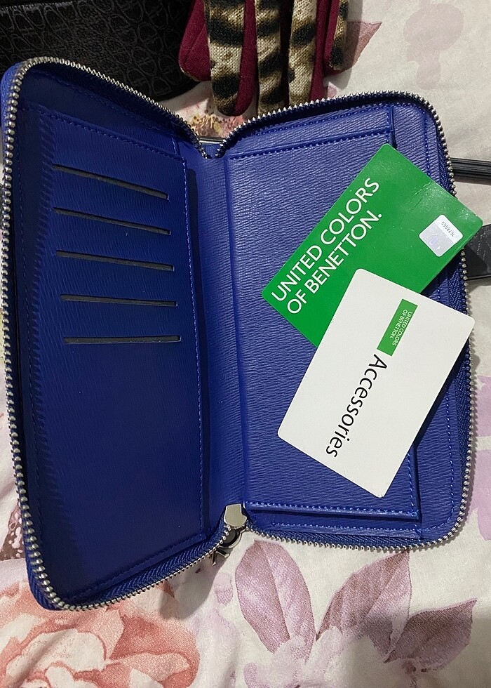 Benetton cüzdan çanta - Görsel 2