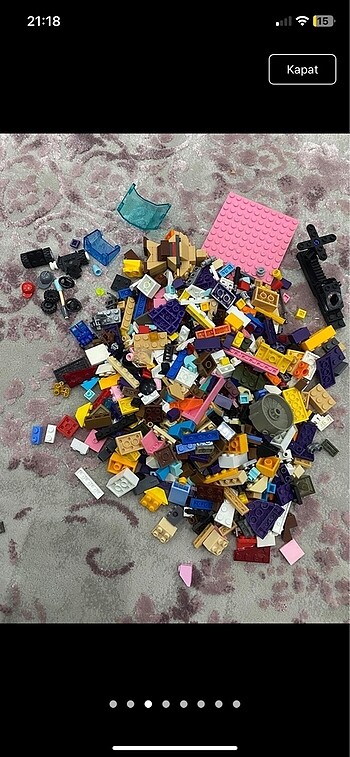  Beden Renk Lego parçaları