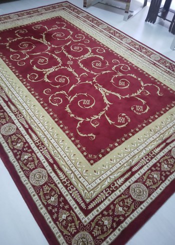 Bordo Desenli Klasik Halı bahariye - Görsel 2