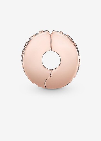 Beş Sıralı Taşlı Altın Rengi Charm - Görsel 2