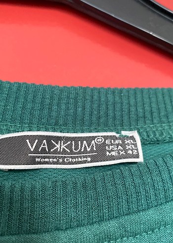 Yeşil Baskılı Oversize Sweatshirt - Görsel 3