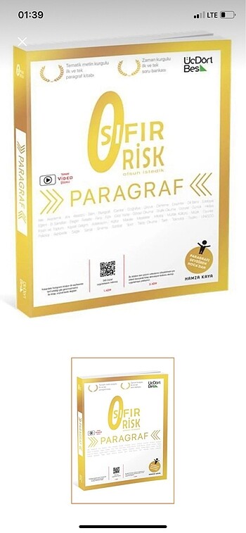 sıfır risk paragraf