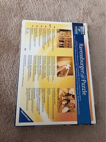 Diğer Ravensburger puzzle 500 parça