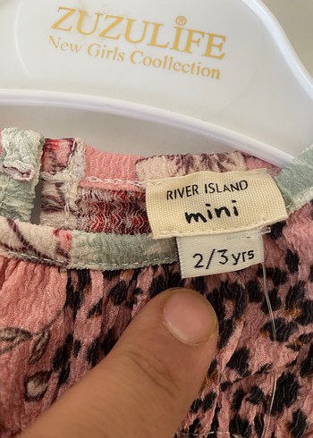 Kız Çocuk Çok Renkli Bohem Elbise - Görsel 2