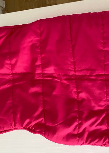 Kız Çocuk Pembe Kürklü Yelek - Görsel 3