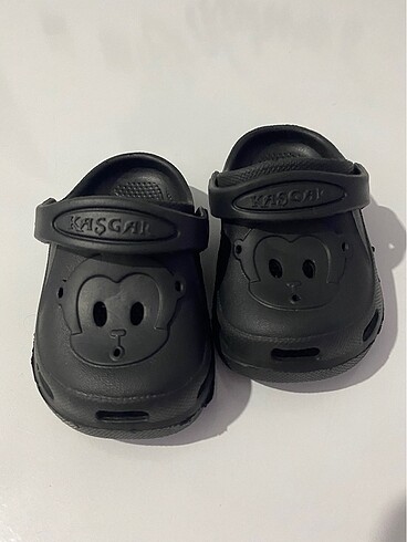 20 Beden siyah Renk Bebek crocs terlik