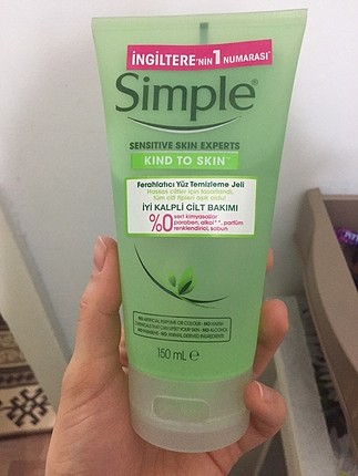 Simple yü temizleme jeli