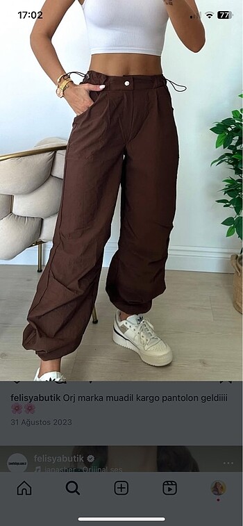 Paraşüt pantolon