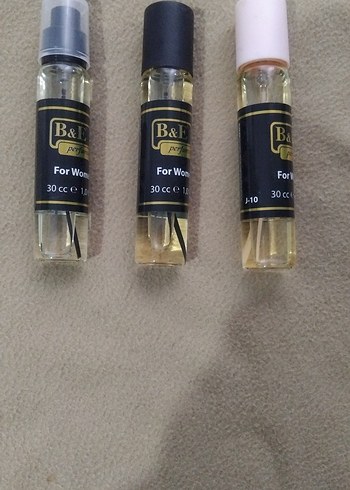 Kadın Parfüm Seti 3'lü 1 ml 3 adet TL - Görsel 3