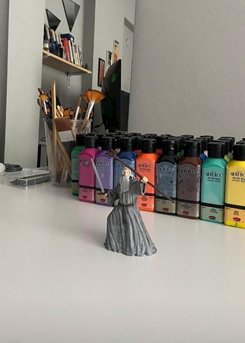 Gri Büyücü Aksiyon Figürü - Görsel 2