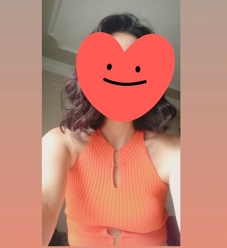 Turuncu Üst Triko - Görsel 2