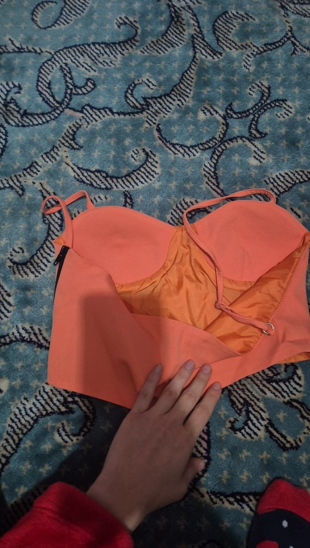 turuncu büstiyer - Görsel 4