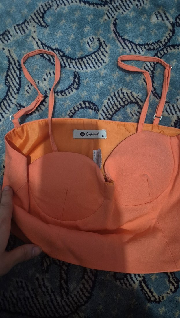 turuncu büstiyer - Görsel 2