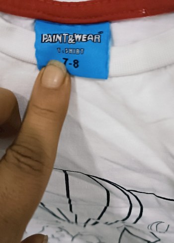 Beyaz Baskılı  Çocuk Tişört - Görsel 2