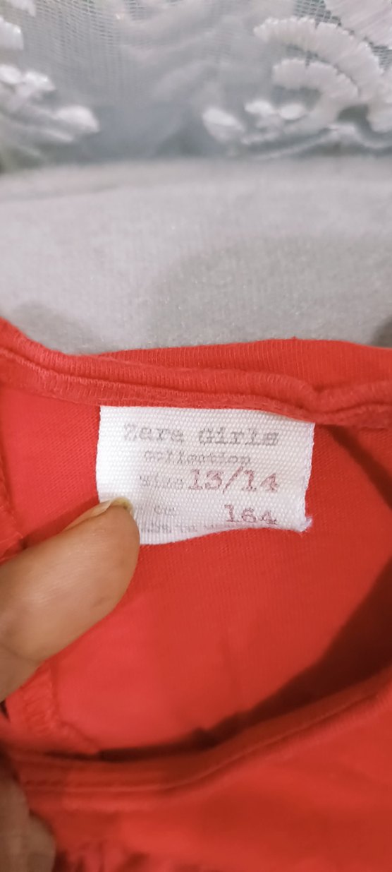 Kız icin kirmizi bluz - Görsel 2